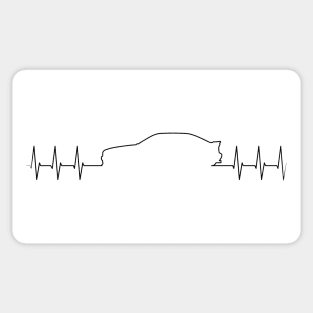 E36 Heartbeat Sticker